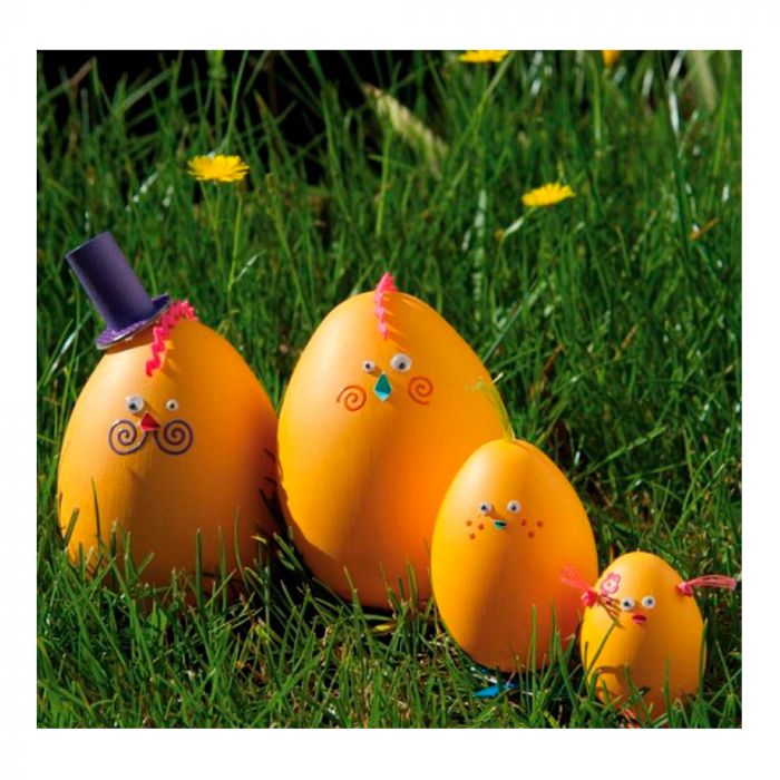 9 pièces peinture oeufs de Pâques fête décoration ornement enfants cadeaux  jouet bricolage artisanat 